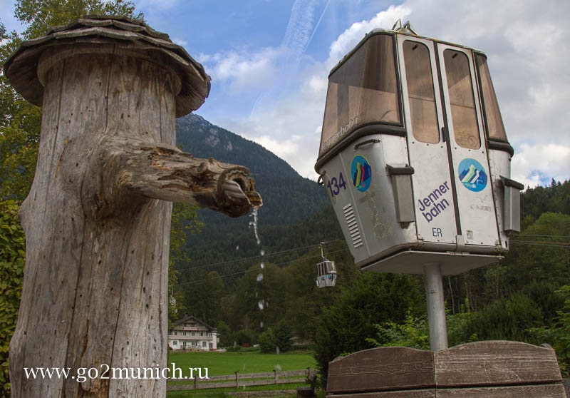 Кенигзее Бавария канатная дорога Jennerbahn