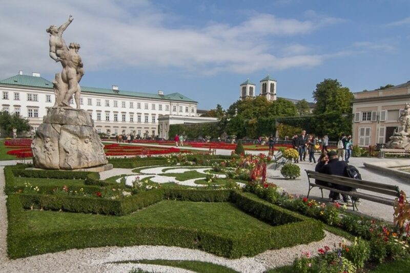 Парк Мирабель в Зальцбурге gorod-zalcburg-avstriya