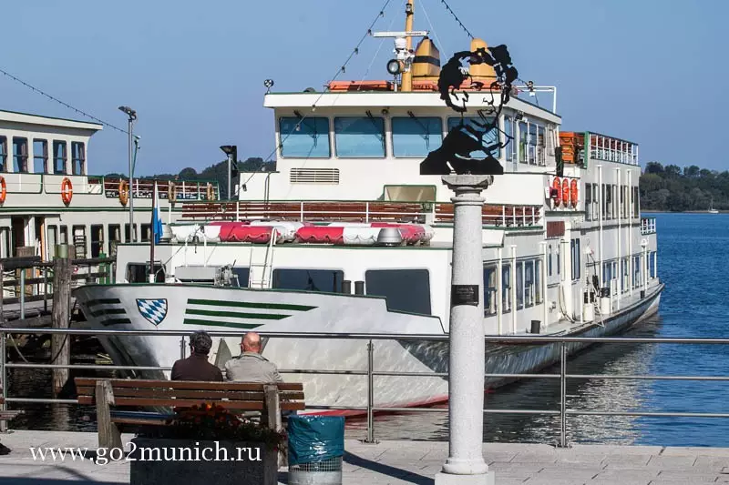Кимзее дворец Людвига II "баварский Версаль" Херренкимзее
